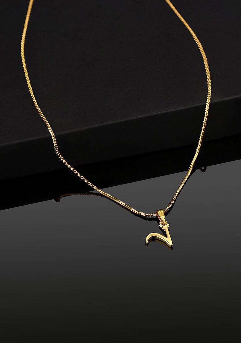 Gold Solid Gold Plated Pendant