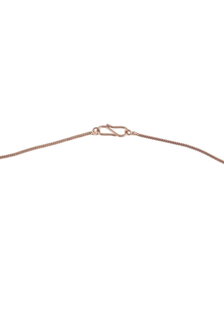 Rose Gold Solid Gold Plated Pendant