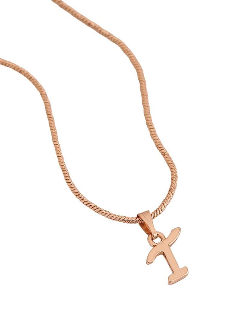 Rose Gold Solid Gold Plated Pendant