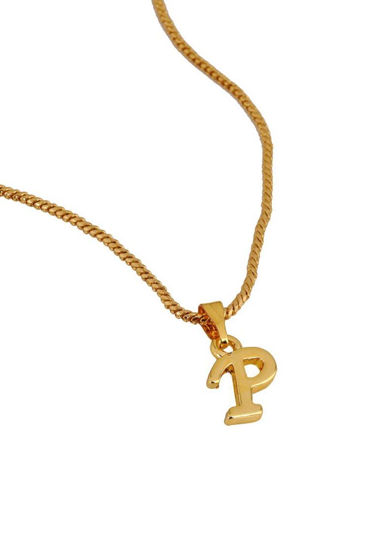 Gold Solid Gold Plated Pendant