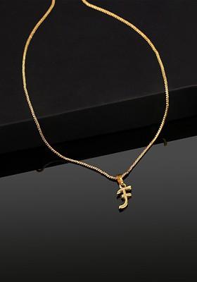 Gold Solid Gold Plated Pendant
