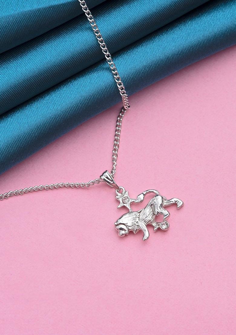 Silver Solid Jewellery Chain And Pendant