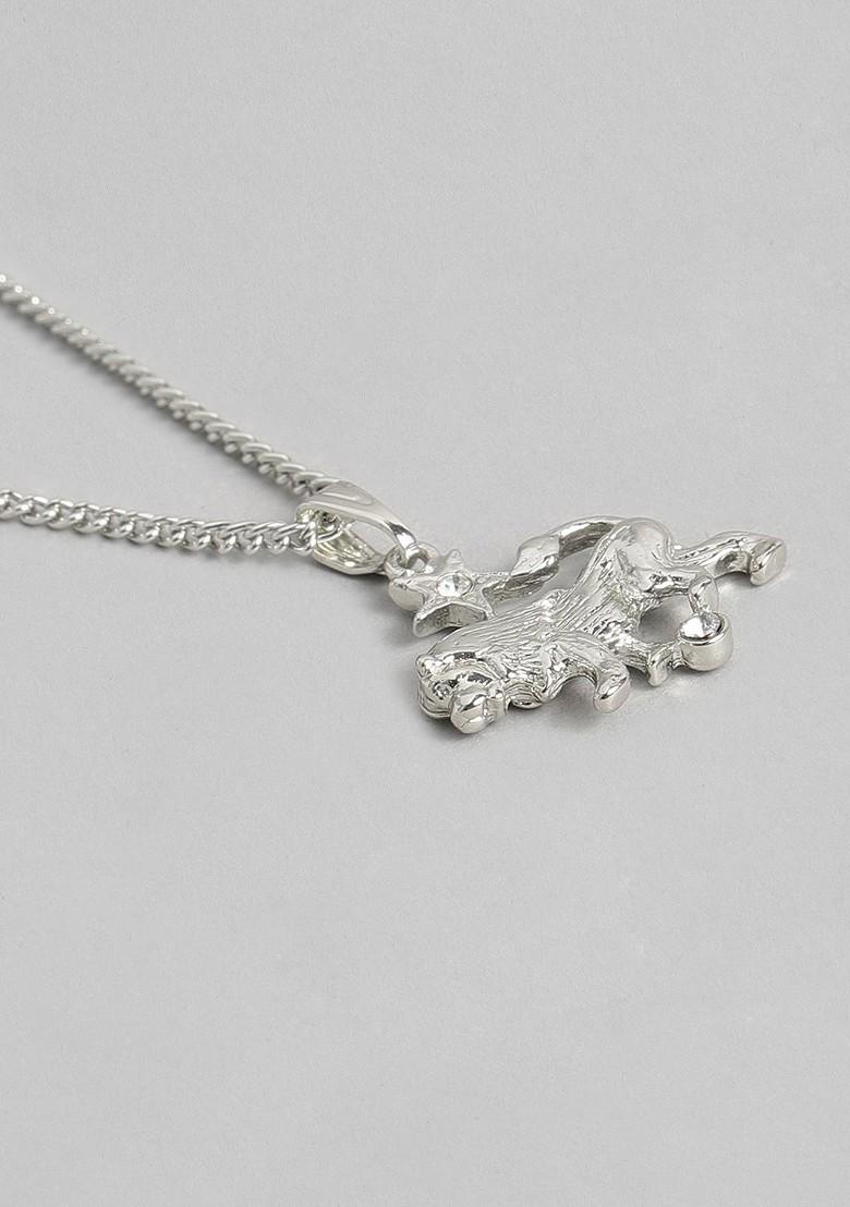 Silver Solid Jewellery Chain And Pendant