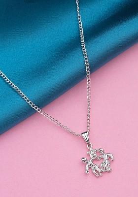 Silver Solid Jewellery Chain And Pendant