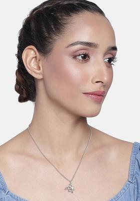 Silver Solid Jewellery Chain And Pendant