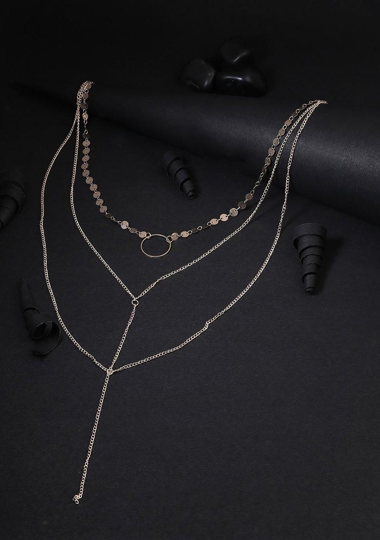 Gold Plain Gold Plated Chains