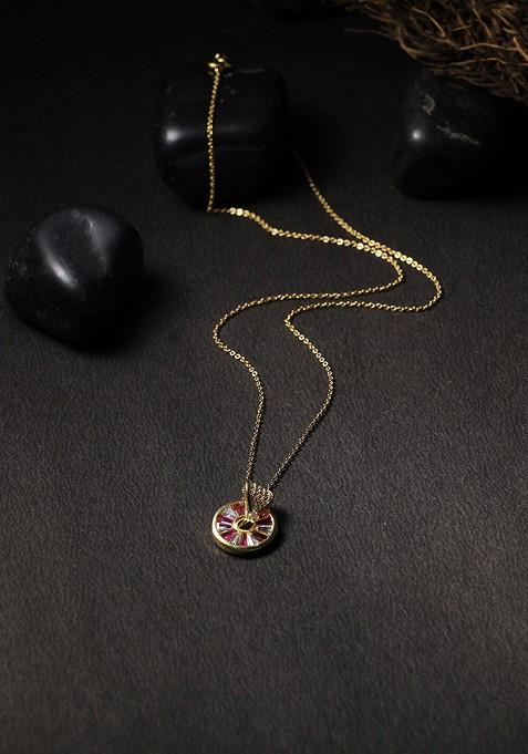 Gold Studded Gold Plated Chains