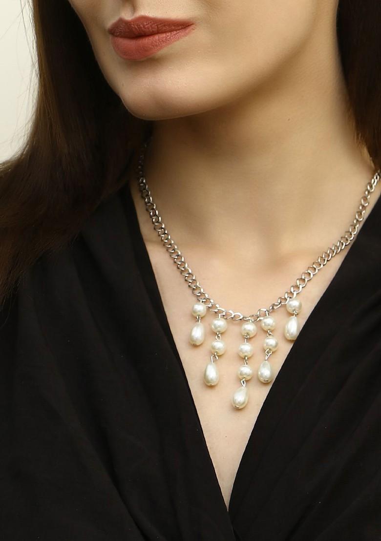 Gold Plain Gold Plated Necklace