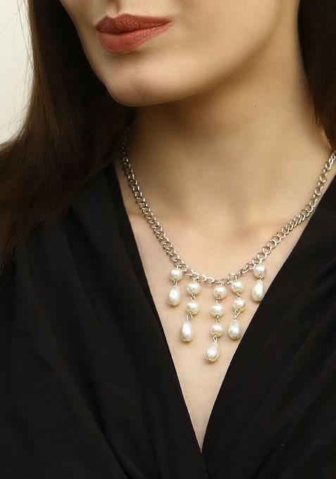 Gold Plain Gold Plated Necklace