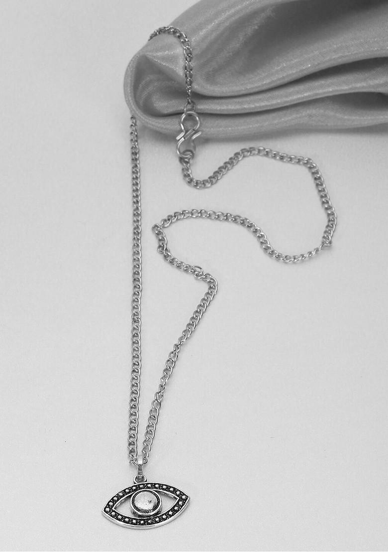 Silver Evil Eye Silver Plated  Chains