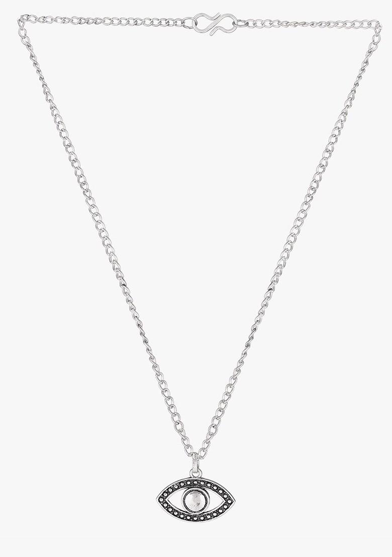 Silver Evil Eye Silver Plated  Chains