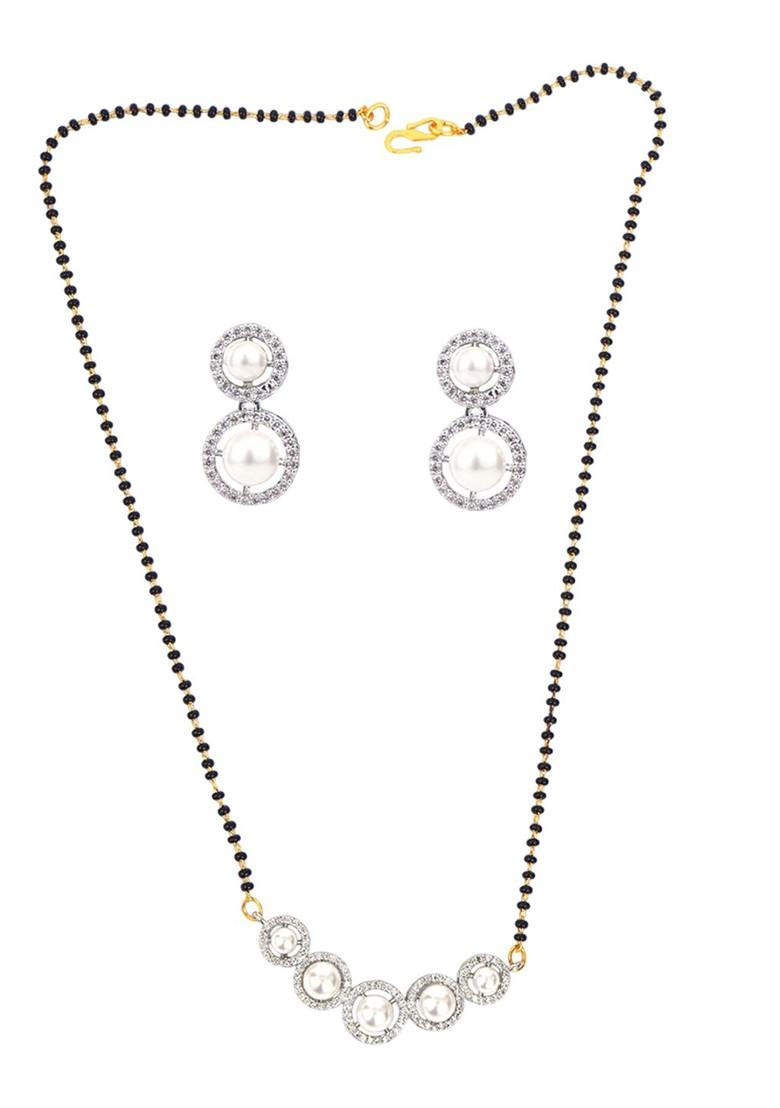 Gold Plain Gold Plated Mangalsutra