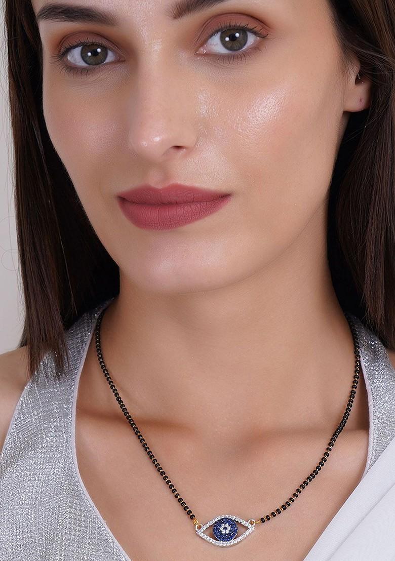 Gold Evil Eye Gold Plated Mangalsutra