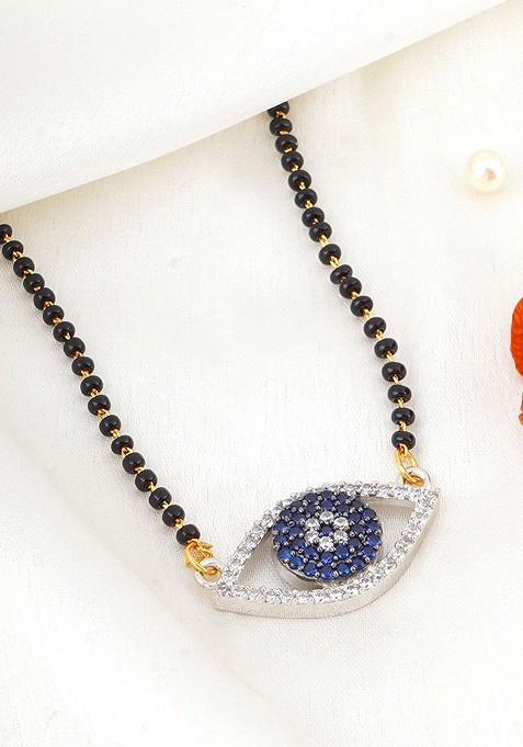 Gold Evil Eye Gold Plated Mangalsutra