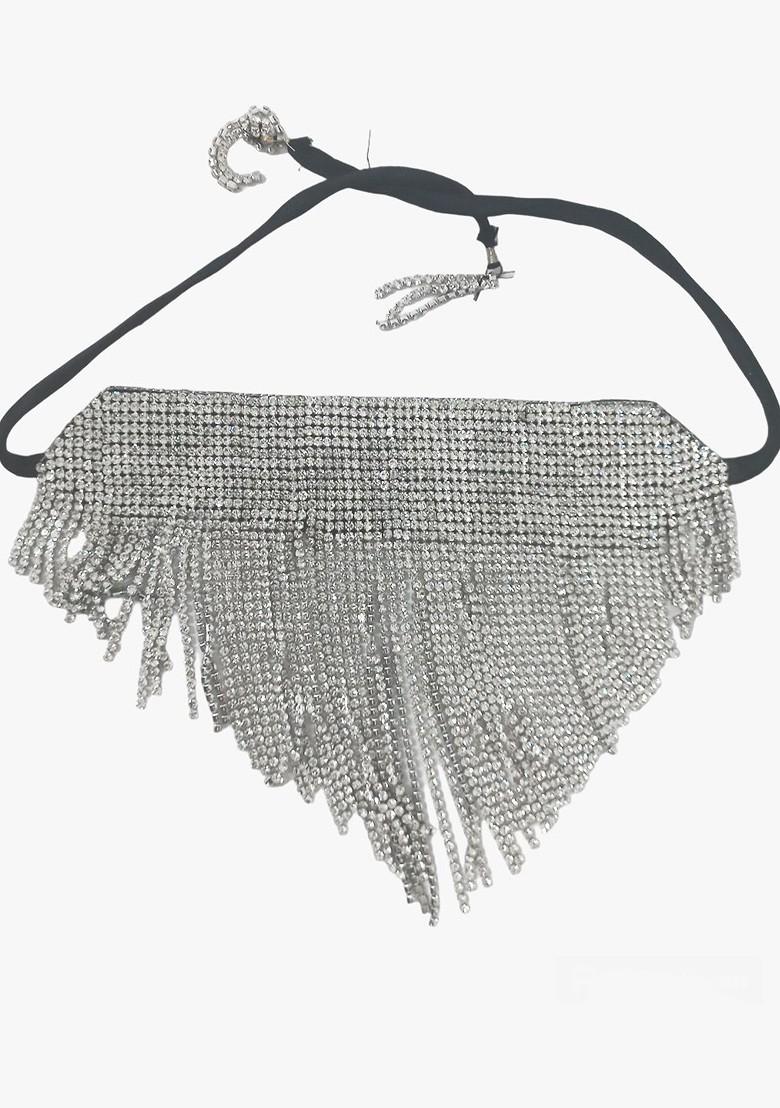 Silver Plain Brass Necklace