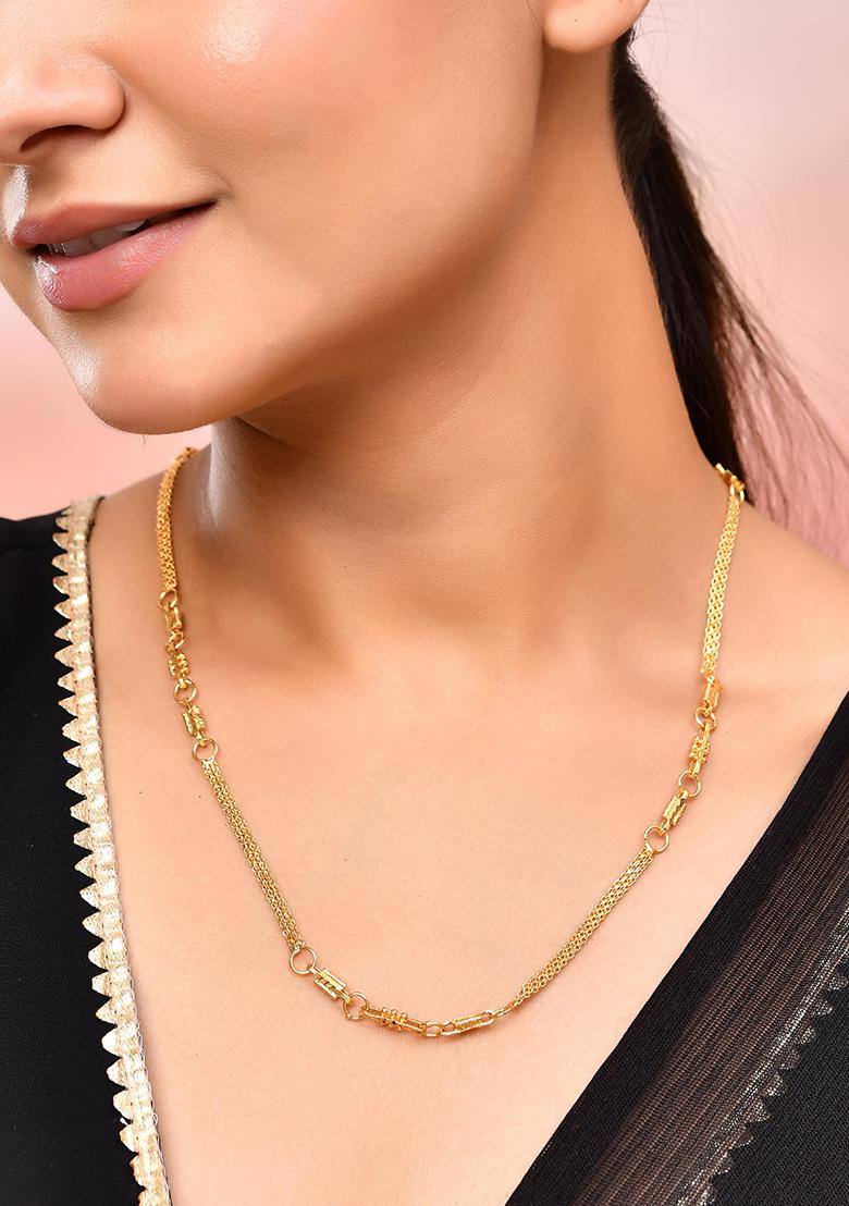 Gold Plated Stainless Steel Designer Chain