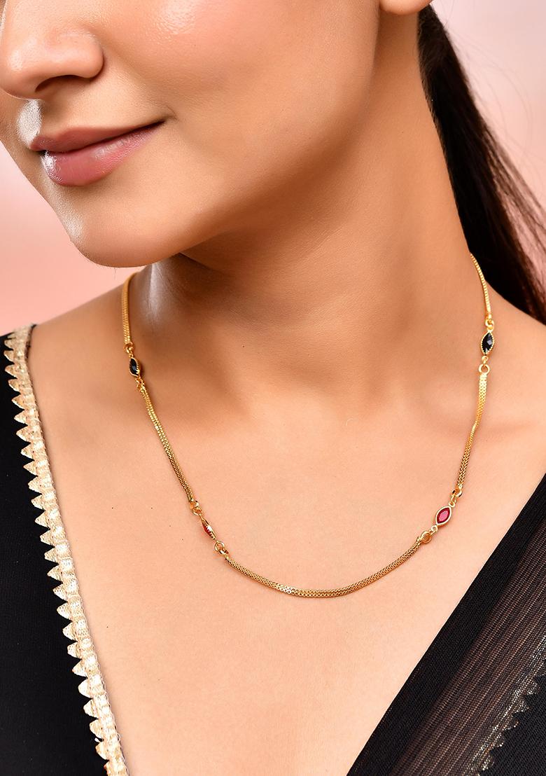 Gold Plated Stainless Steel Designer Chain