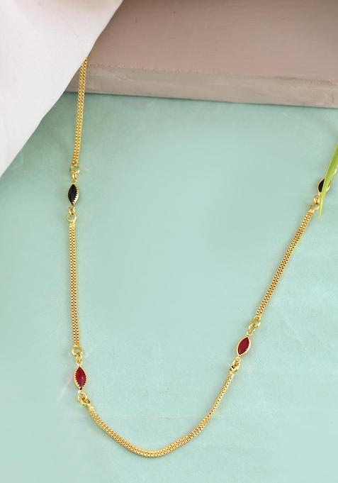 Gold Plated Stainless Steel Designer Chain