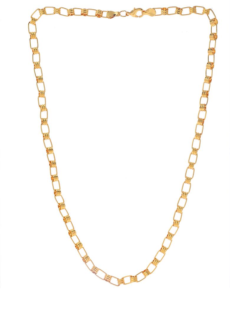 Gold Plated Linked Chain For Men