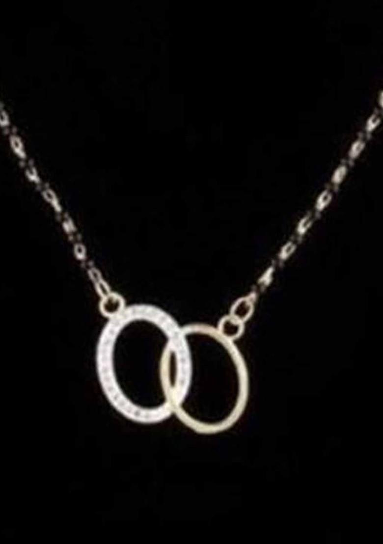 Gold Beaded Gold Plated Mangalsutra With Earrings