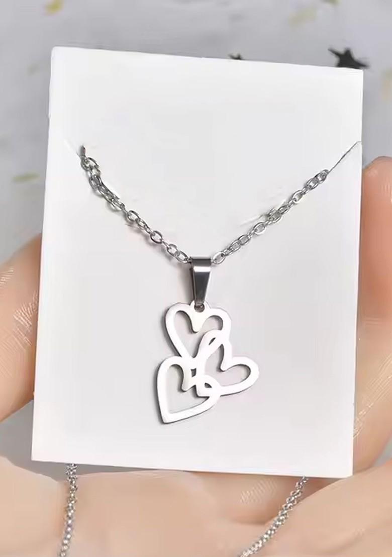 Silver Heart Shaped 925 Sterling Silver Pendant