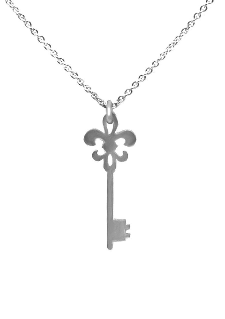 Silver Love Key 925 Sterling Silver Pendant