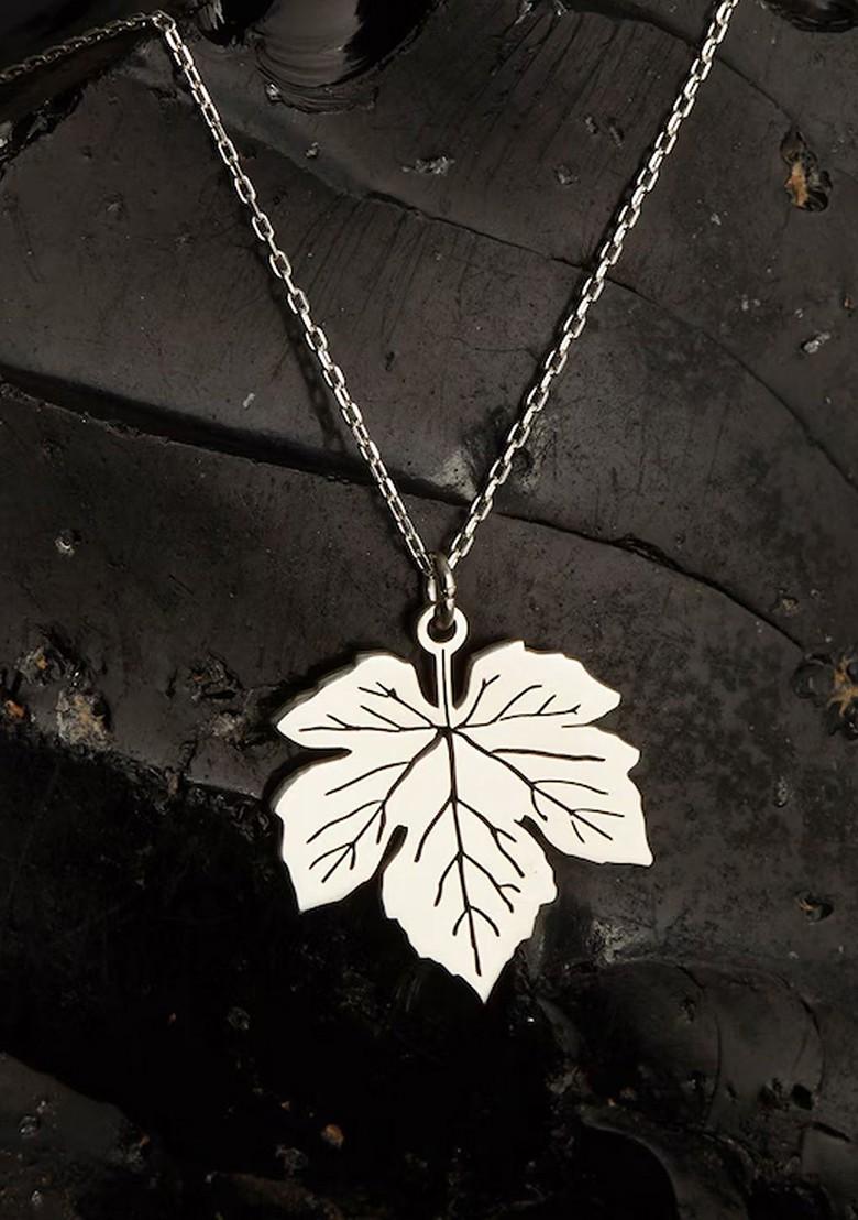 Silver Floral Shaped 925 Sterling Silver Pendant