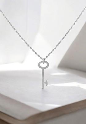 Silver Love Key 925 Sterling Silver Pendant