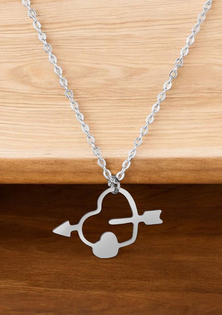 Silver Heart Shaped 925 Sterling Silver Pendant