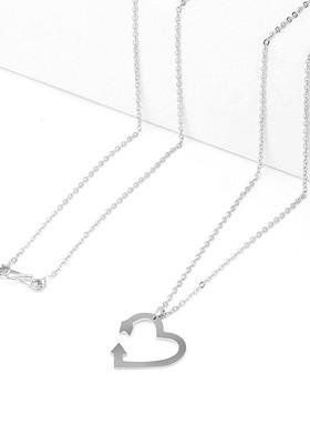 Silver Heart Shaped 925 Sterling Silver Pendant