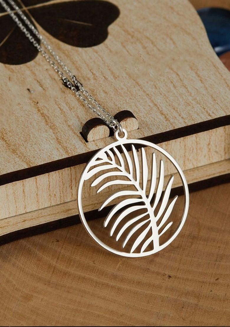 Silver Plain Silver Plated Pendant