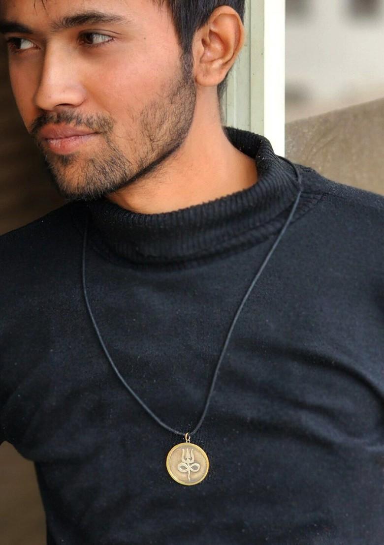 Silver Circular 925 Sterling Silver Pendant