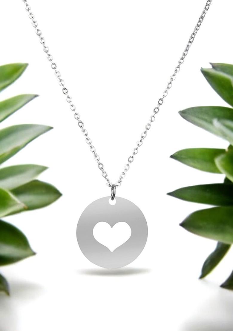 Silver Heart Shaped 925 Sterling Silver Pendant