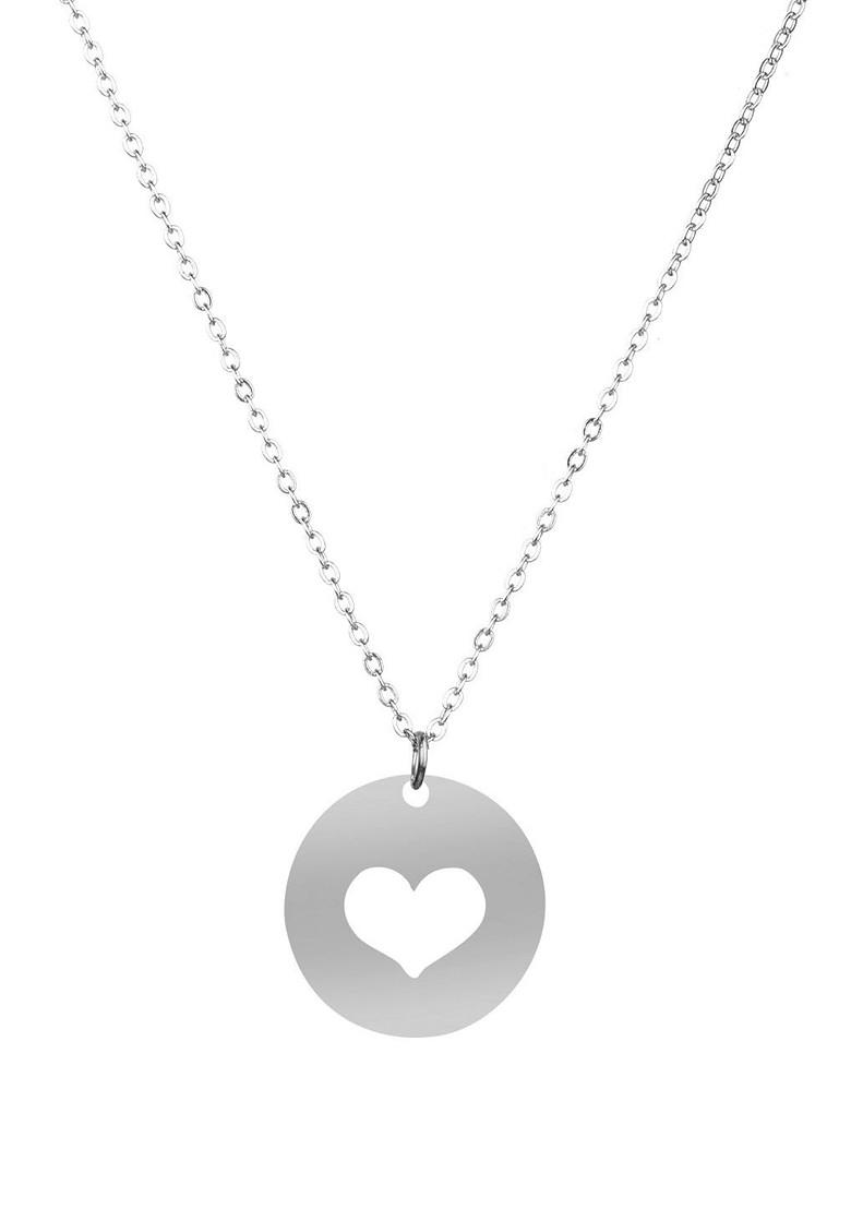 Silver Heart Shaped 925 Sterling Silver Pendant