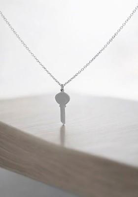 Silver Love Key 925 Sterling Silver Pendant