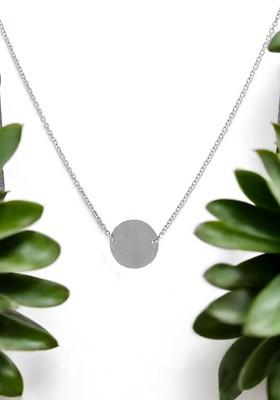 Silver Circular 925 Sterling Silver Pendant