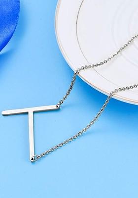 Silver T Alphabet 925 Sterling Silver Pendant