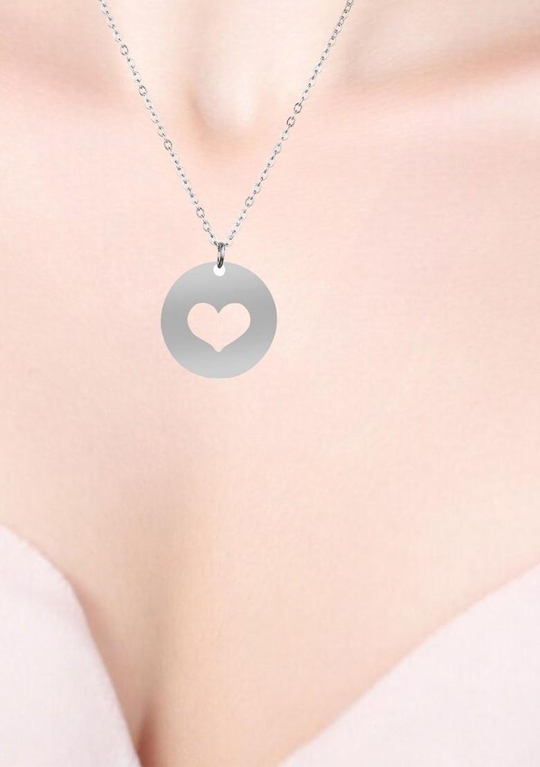 Silver Love Key 925 Sterling Silver Pendant