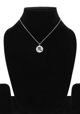 Silver Circular Silver Plated Pendant