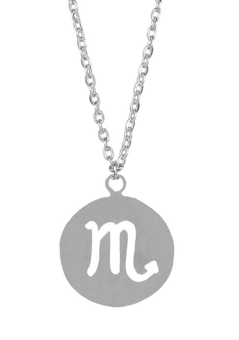 Silver Circular Silver Plated Pendant