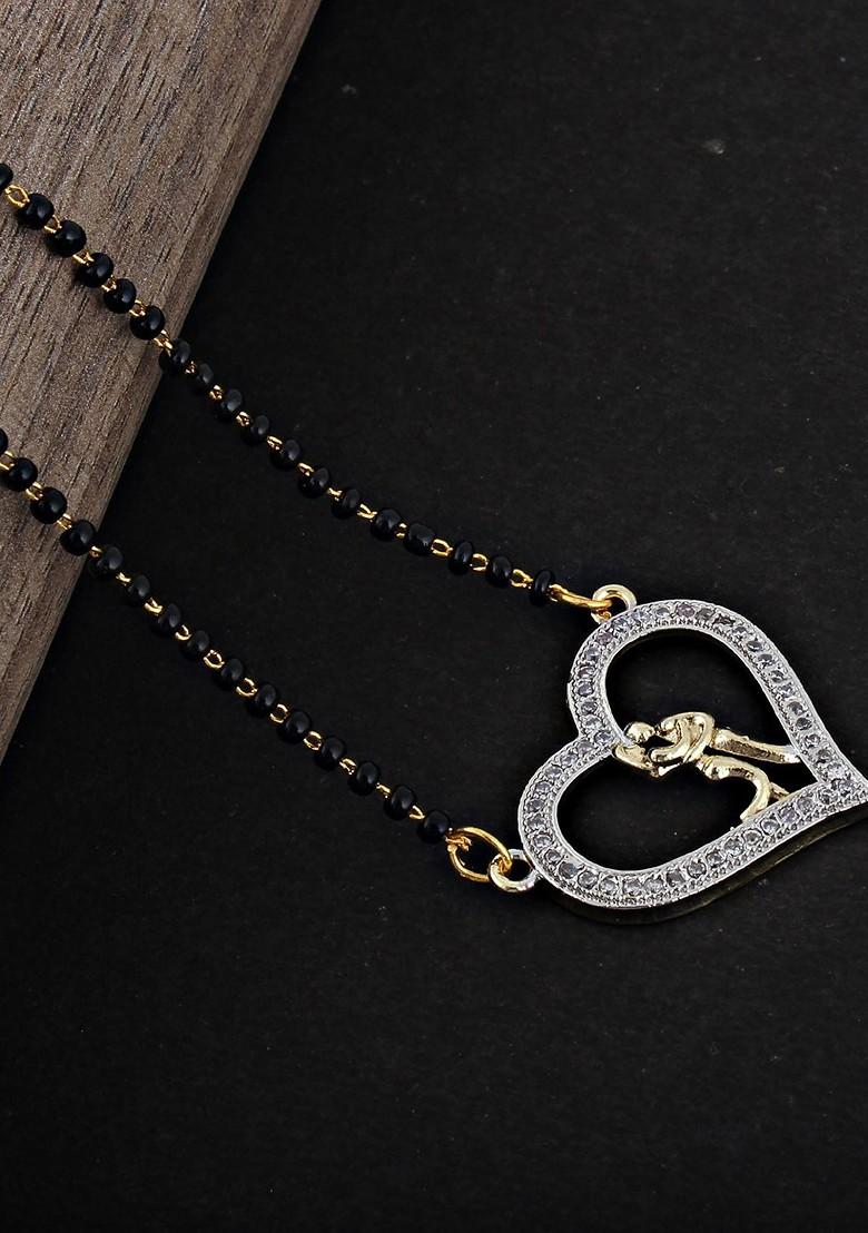 Gold Studded Gold Plated Mangalsutra