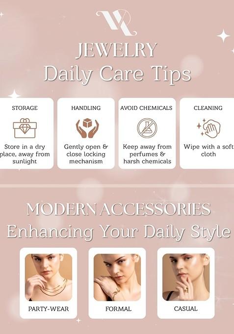 Gold Plated White Handcrafted Multi Layered Necklace