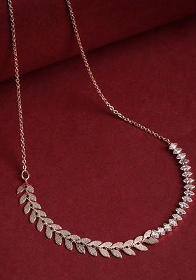 Gold Toned Brass Gold Plated Handcrafted Necklace