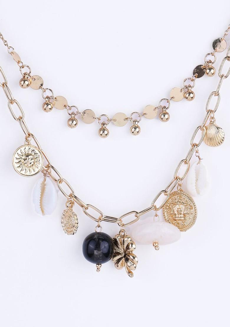 Brass Gold Plated Necklace
