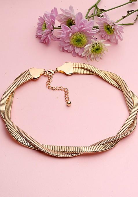 18Kt Gold Plated Stainless Steel Tarnish Free Waterproof Necklace