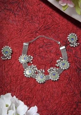 Five Morpankh Designer Choker Necklace For Women