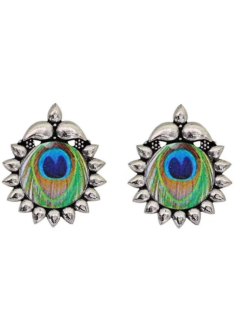 Three Morpankh Designer Choker Necklace For Women