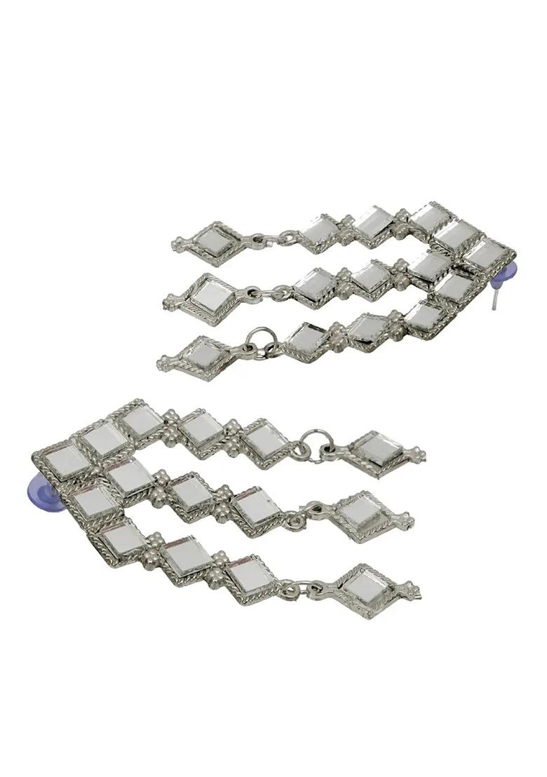 Mirror Work Designer Choker Necklace For Women