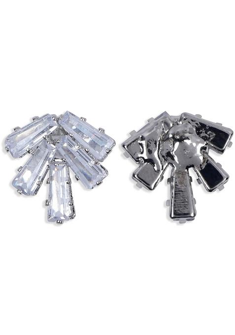 Multi Ad Necklace Set For Women With Sparkling Stones And Matching Earrings For Festive Wear