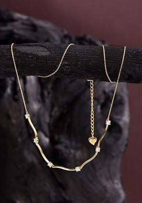 Copper Gold Plated Necklace